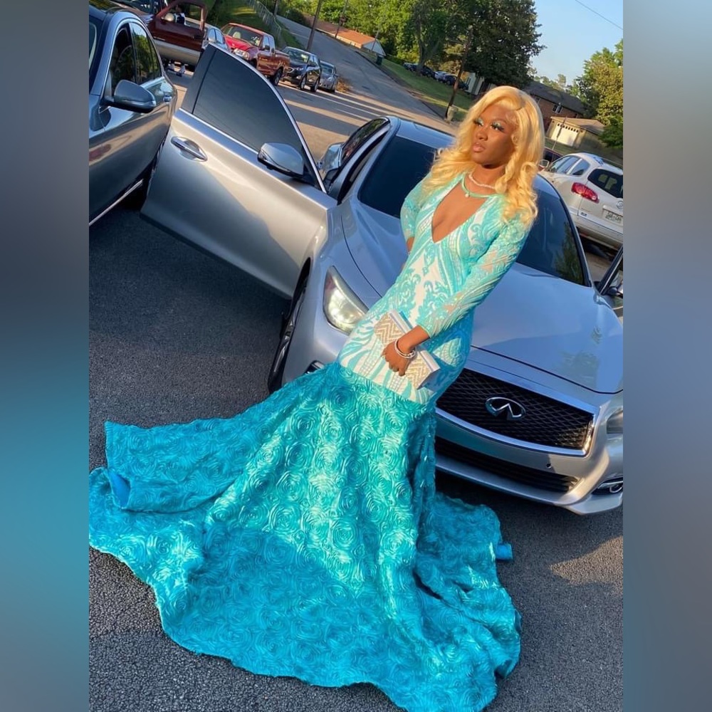 prom dress only wore it for 2-3 Hours very fitted to body want $650 paid $700